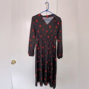 Heart dinner dress